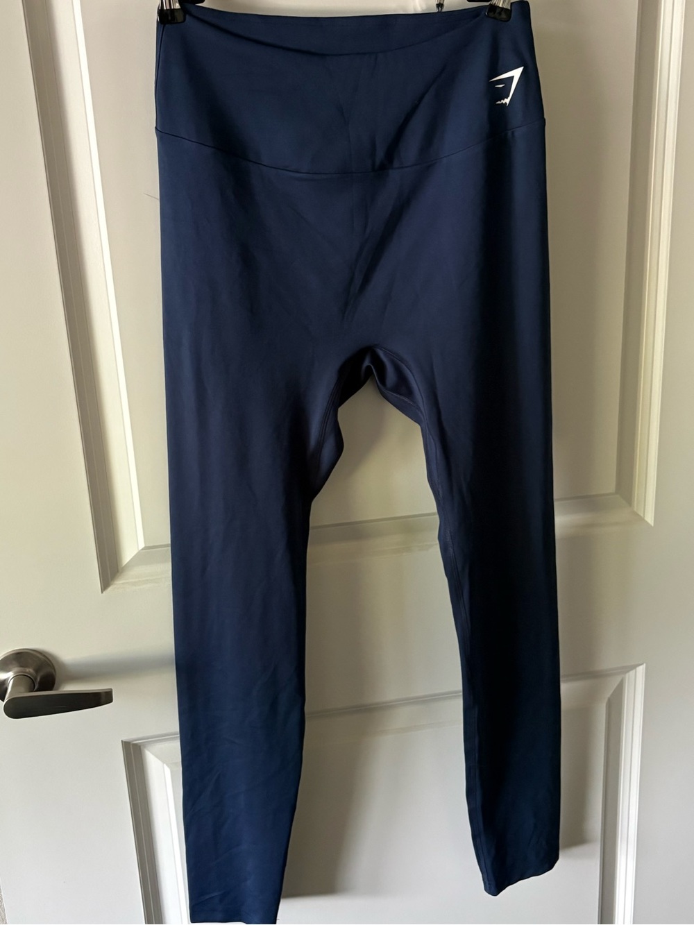 Gymshark Navy High-Waist Leggings - Picture 2 of 5